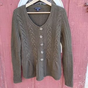 Peplum Front Sweater